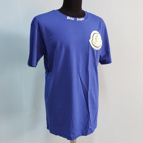 blue palm angels t shirt